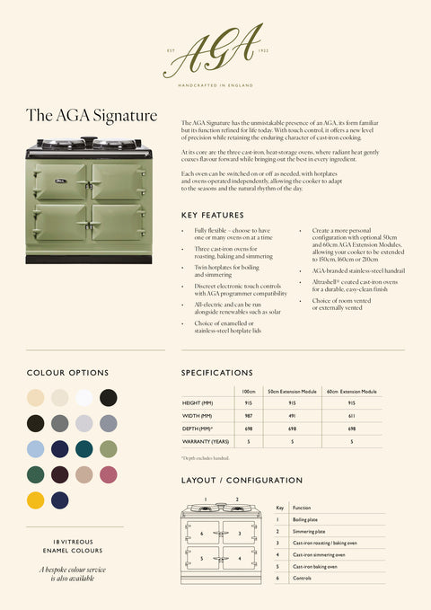 Aga Signature 100-3