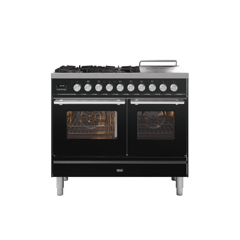 Ilve 100cm Roma Coup De Feu Dual Fuel Range Cooker