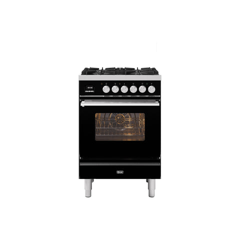 Ilve 60cm Roma 4 Burner Single Oven Gas Range Cooker