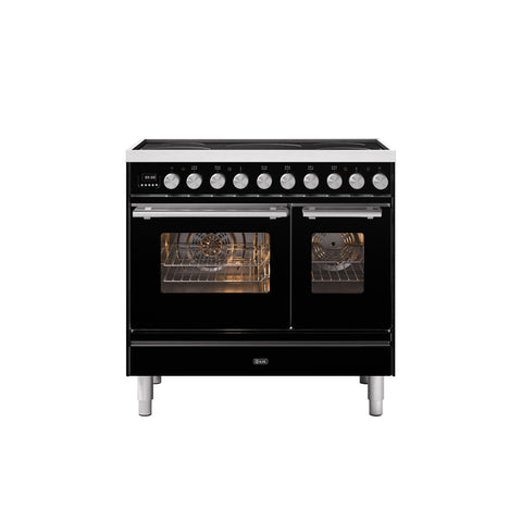 Ilve 90cm Roma Double Oven 6 Zone Induction Range Cooker