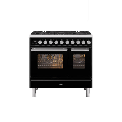 Ilve 90cm Roma 6 Burner Double Oven Gas Range Cooker