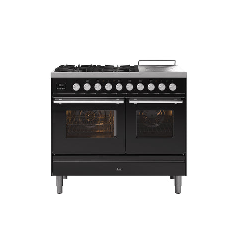 Ilve 100cm Roma Coup De Feu Dual Fuel Range Cooker