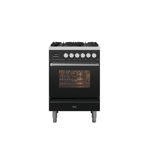 Ilve 60cm Roma 4 Burner Single Oven Gas Range Cooker