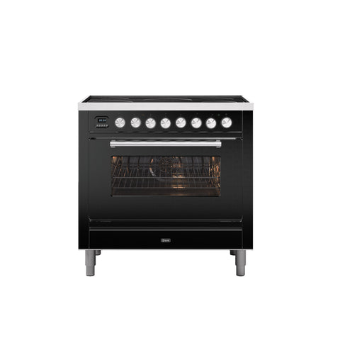 Ilve 90cm Roma Induction Single Oven Electric Range Cooker