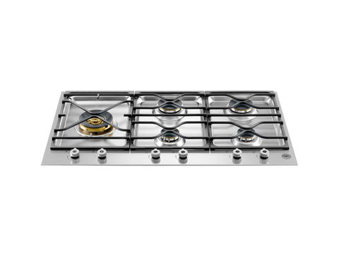 Bertazzoni Professional Series 90 3-Segment 5-Burner Gas hob