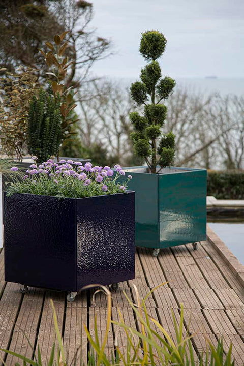 Vlaze Adapt Module Planter with Enamel Finish
