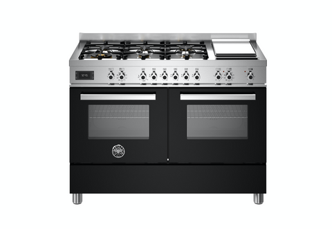 Bertazzoni Professional 120 cm 6-burner + griddle, Electric Double Oven