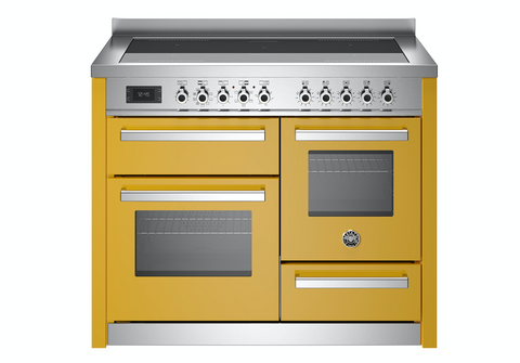 Bertazzoni Professional 110 cm induction top electric triple oven