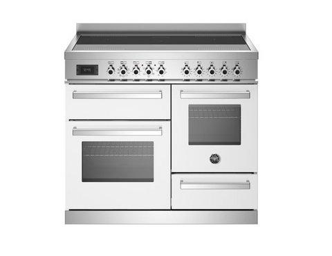 Bertazzoni Professional 100 cm induction top electric triple oven