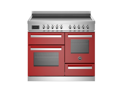 Bertazzoni Professional 100 cm induction top electric triple oven
