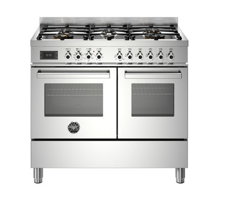 Bertazzoni Professional 100 cm 6-burner electric double oven