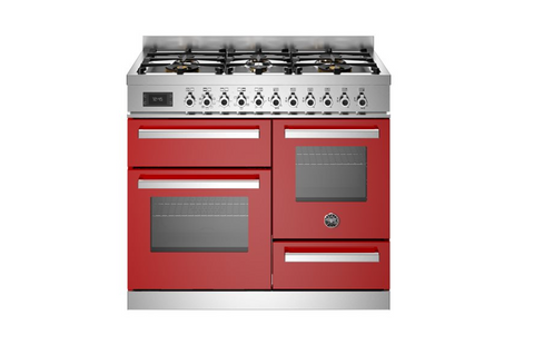 Bertazzoni Professional 100 cm 6-burner electric triple oven