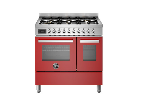 Bertazzoni Professional 90 cm 6-burner electric double oven