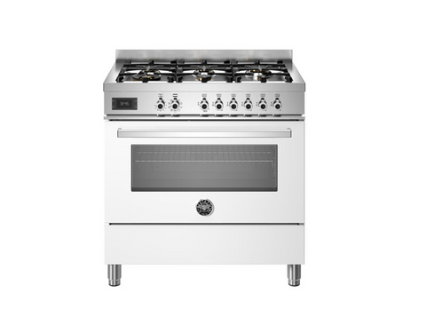 Bertazzoni Professional 90 cm 6-Burner single electric oven