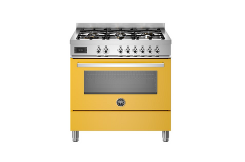 Bertazzoni Professional 90 cm 6-Burner single electric oven