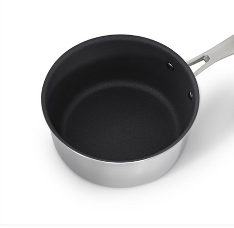 AGA Non-Stick Stainless 20cm Saucepan and Lid
