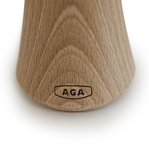 AGA Beech Salt Mill