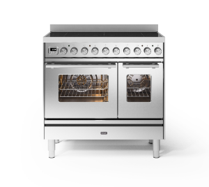 Ilve 90cm Roma Double Oven 6 Zone Induction Range Cooker