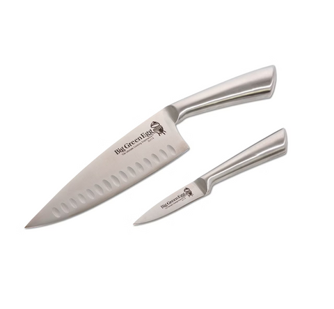 Big Green Egg Stainless Steel Chef & Paring Knife Set