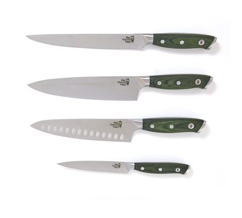 Big Green Egg 4-piece Kitchen Knife Set with Case