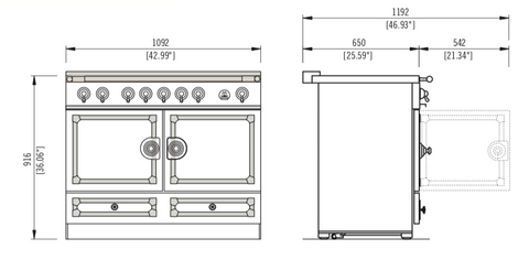 CornueFe 110 Induction