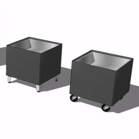 Vlaze Adapt Module Planter with Enamel Finish