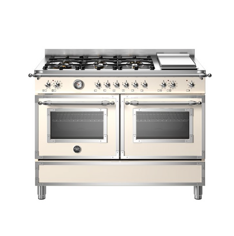 Bertazzoni Heritage 120 cm 6-Burner & Griddle, Electric Double Oven