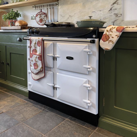 Aga Pomegranate Double Oven Glove
