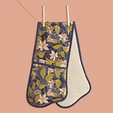 Aga Lilies Double Oven Glove