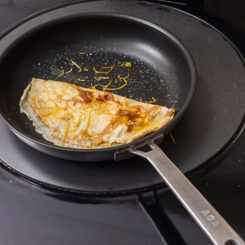 AGA 5-Ply Stainless Steel 24cm Coated Frying Pan