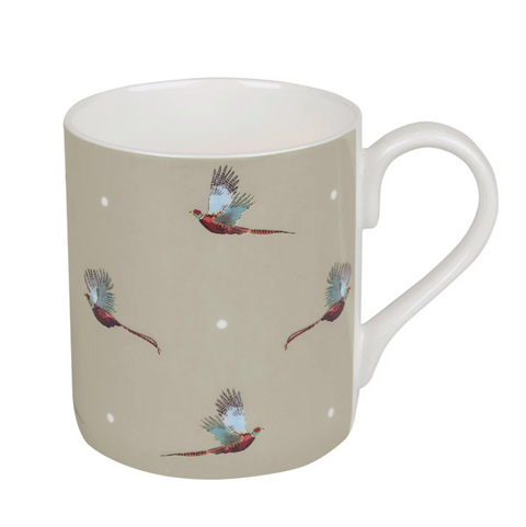 Sophie Allport Flying Pheasant Mug