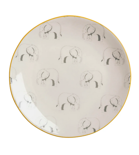 Sophie Allport Elephant Stoneware Side Plate