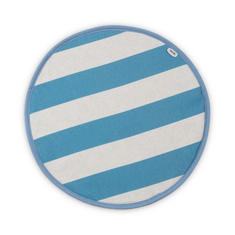 AGA Bistro Marina Blue Striped Chefs Pad
