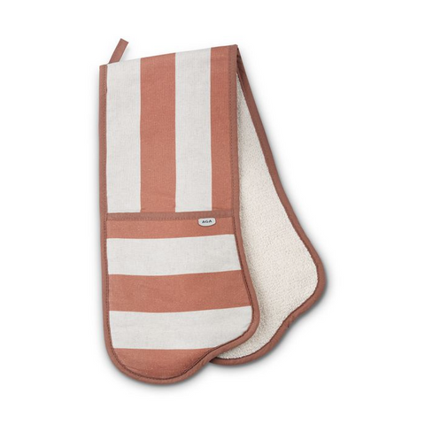 AGA Bistro Driftwood Brown Double Oven Glove