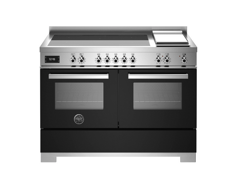 NEW Bertazzoni Professional 120cm Induction Top + Griddle, Electric Double Oven