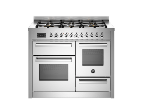 NEW Bertazzoni Professional 110 cm 6-Burner Electric Triple Oven