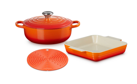 Le Creuset 3-piece Starter Set with Silicone Tool