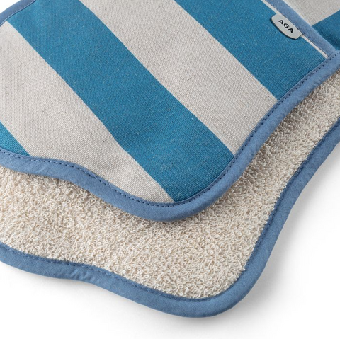 AGA Bistro Marina Blue Double Oven Glove