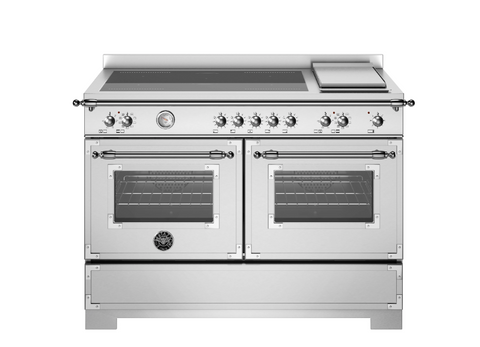 NEW Bertazzoni Heritage 120 cm Induction Top + Griddle, Electric Double Oven