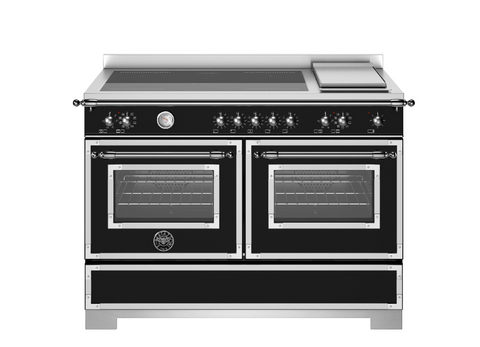 NEW Bertazzoni Heritage 120 cm Induction Top + Griddle, Electric Double Oven