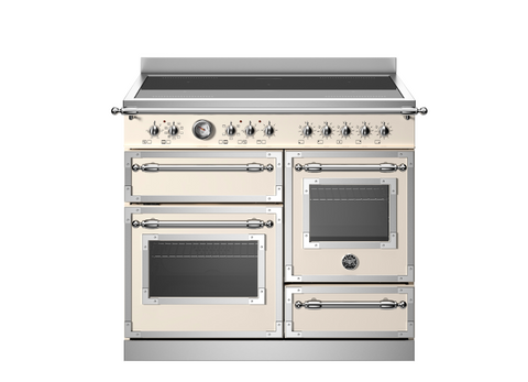 NEW Bertazzoni Heritage 100cm Induction Top, Electric Triple Oven