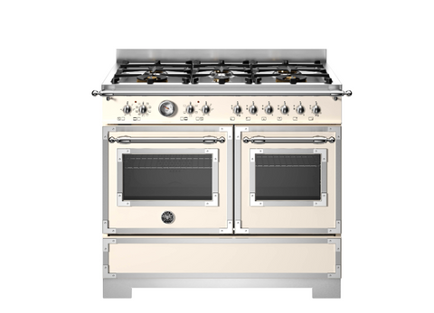 NEW Bertazzoni Heritage 100cm 6-Burner, Electric Double Oven