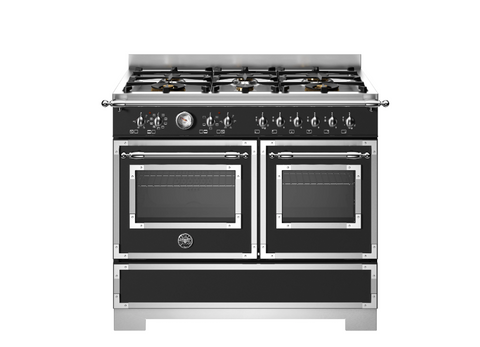 NEW Bertazzoni Heritage 100cm 6-Burner, Electric Double Oven