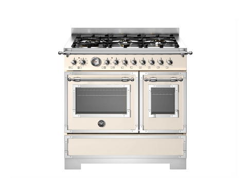 NEW Bertazzoni Heritage 90 cm 6-burner, Electric Double Oven