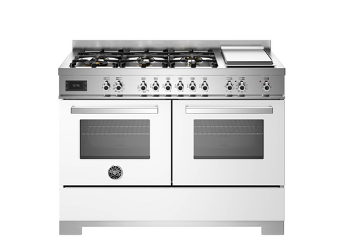 NEW Bertazzoni Professional 120 cm 6-Burner + Griddle, Electric Double Oven