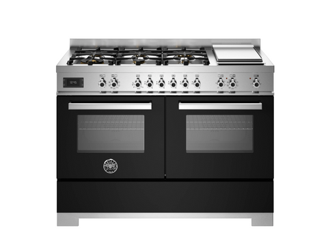 NEW Bertazzoni Professional 120 cm 6-Burner + Griddle, Electric Double Oven