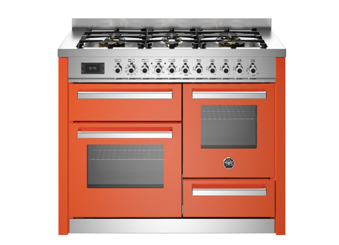 NEW Bertazzoni Professional 110 cm 6-Burner Electric Triple Oven