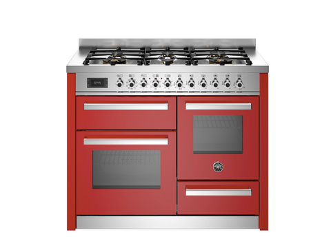 NEW Bertazzoni Professional 110 cm 6-Burner Electric Triple Oven