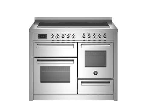 NEW Bertazzoni Professional 110 cm Induction Top Electric Triple Oven