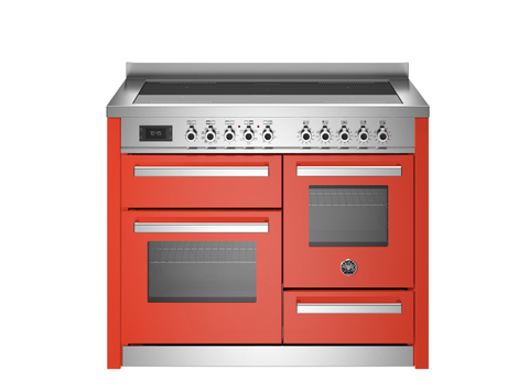NEW Bertazzoni Professional 110 cm Induction Top Electric Triple Oven